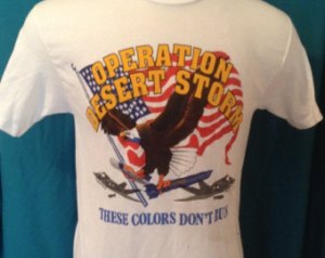 Vintage Operation Desert Storm t-shirt
